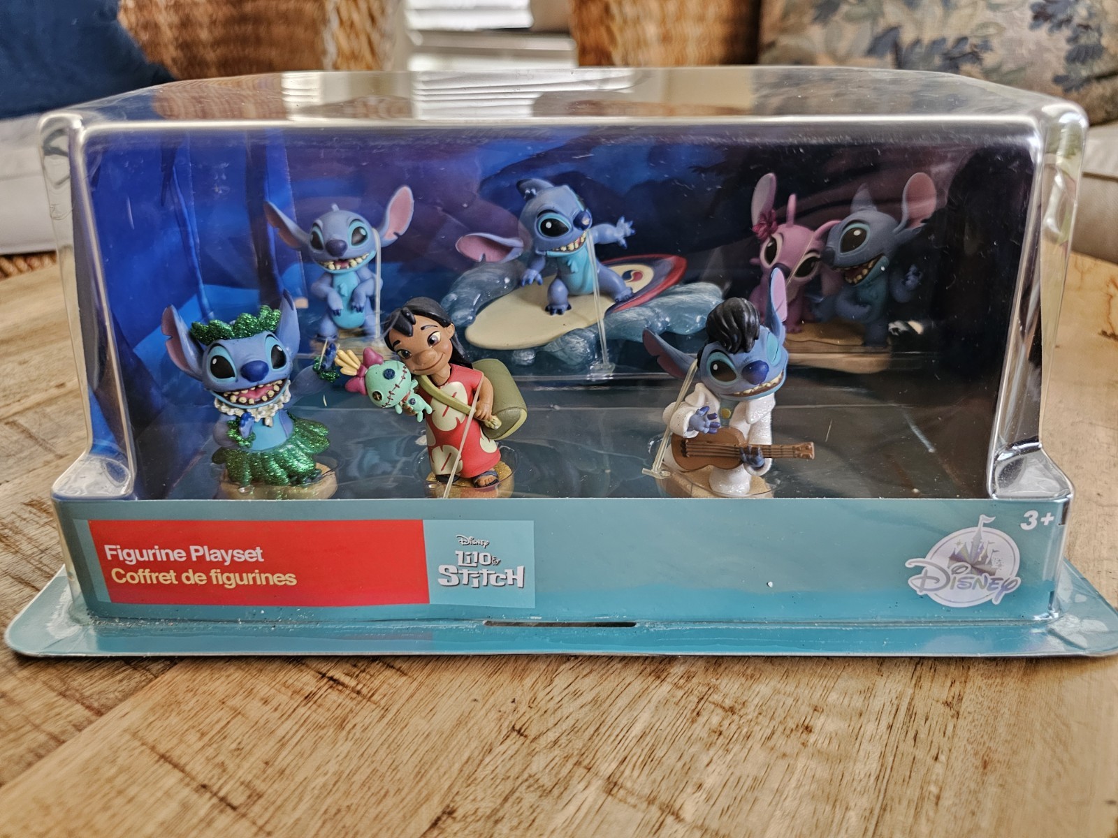 Disney Store Lilo & Stitch Figurine Playset 6 Piece New in Box