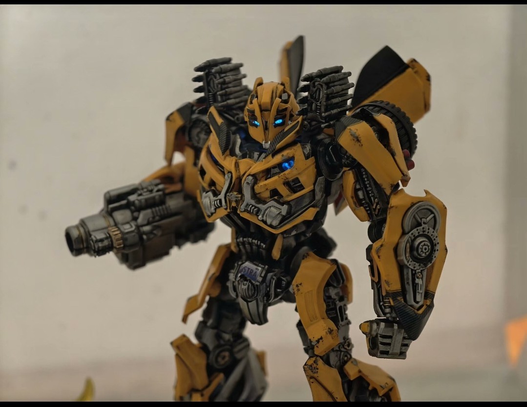Blokees Transformers 3 Bumblebee Repainted Model Toy