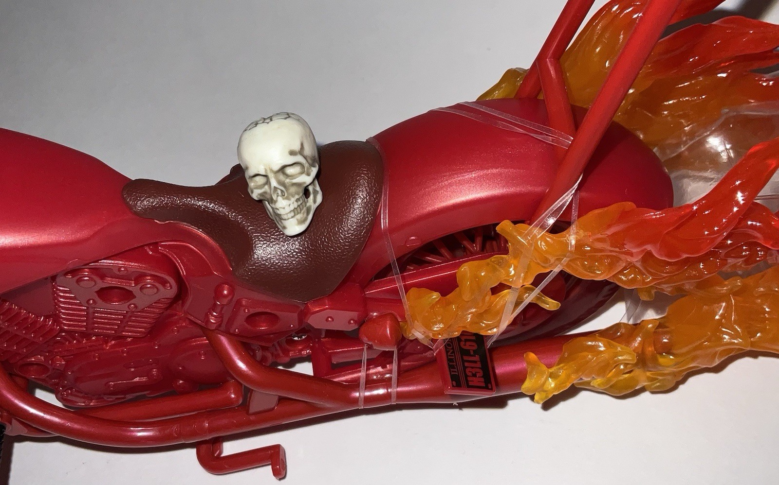 Marvel Legends Ghost Rider&rsquo;s MOTORCYCLE Flaming Hellcycle Riders Johnny Blaze