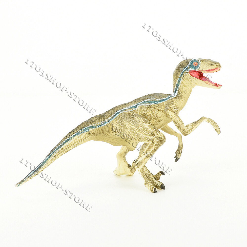 Jurassic Dinosaur Realistic Model Velociraptor Raptor Figure For Kids Dino Toy