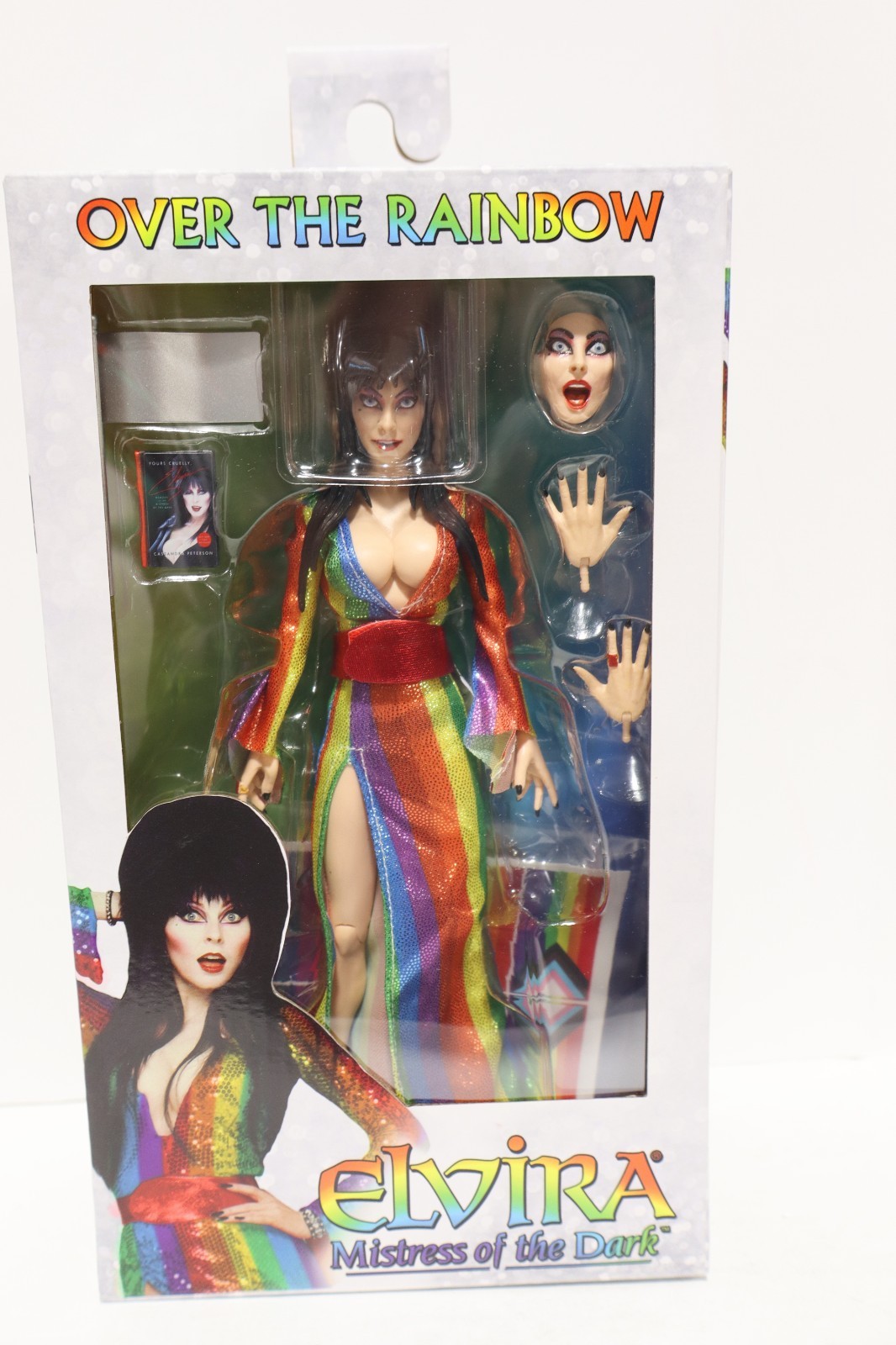 Elvira Over the Rainbow 8&Prime; Clothed Toy Figure NECA 72009