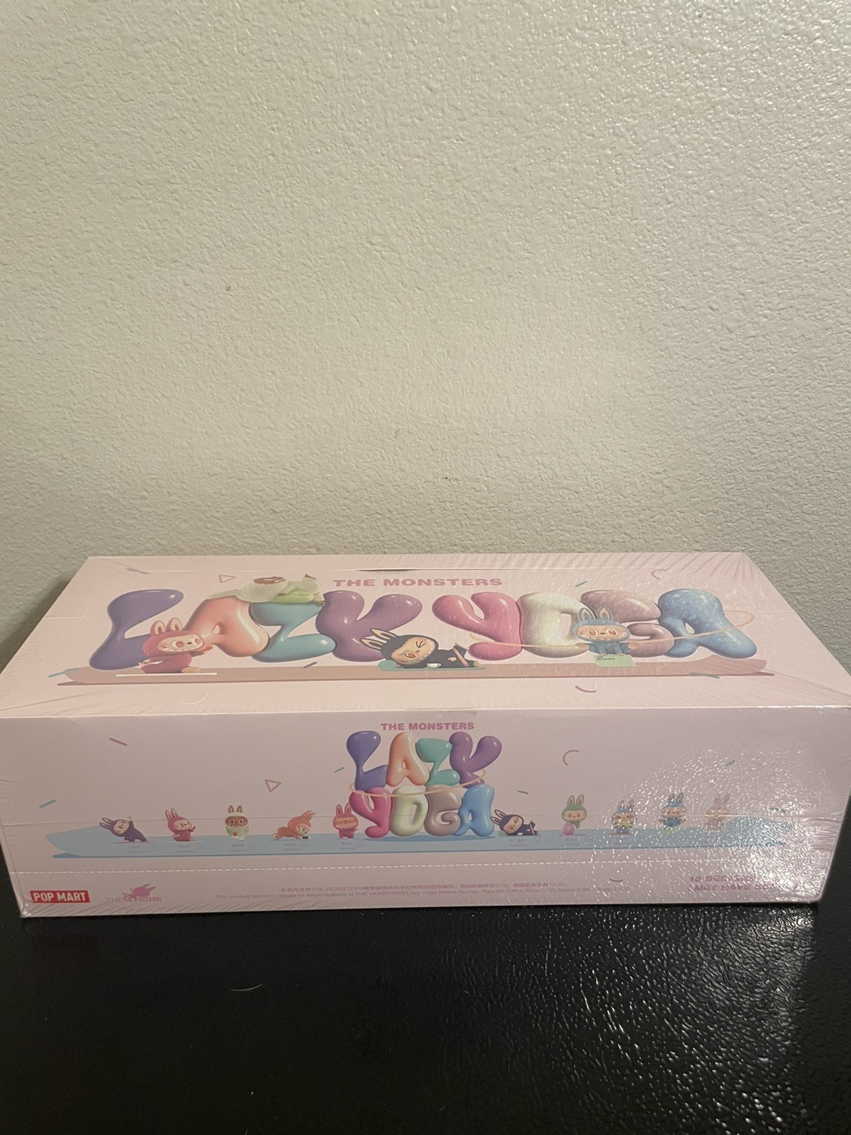 Pop Mart Labubu The Monsters Lazy Yoga Full Sealed case Authentic
