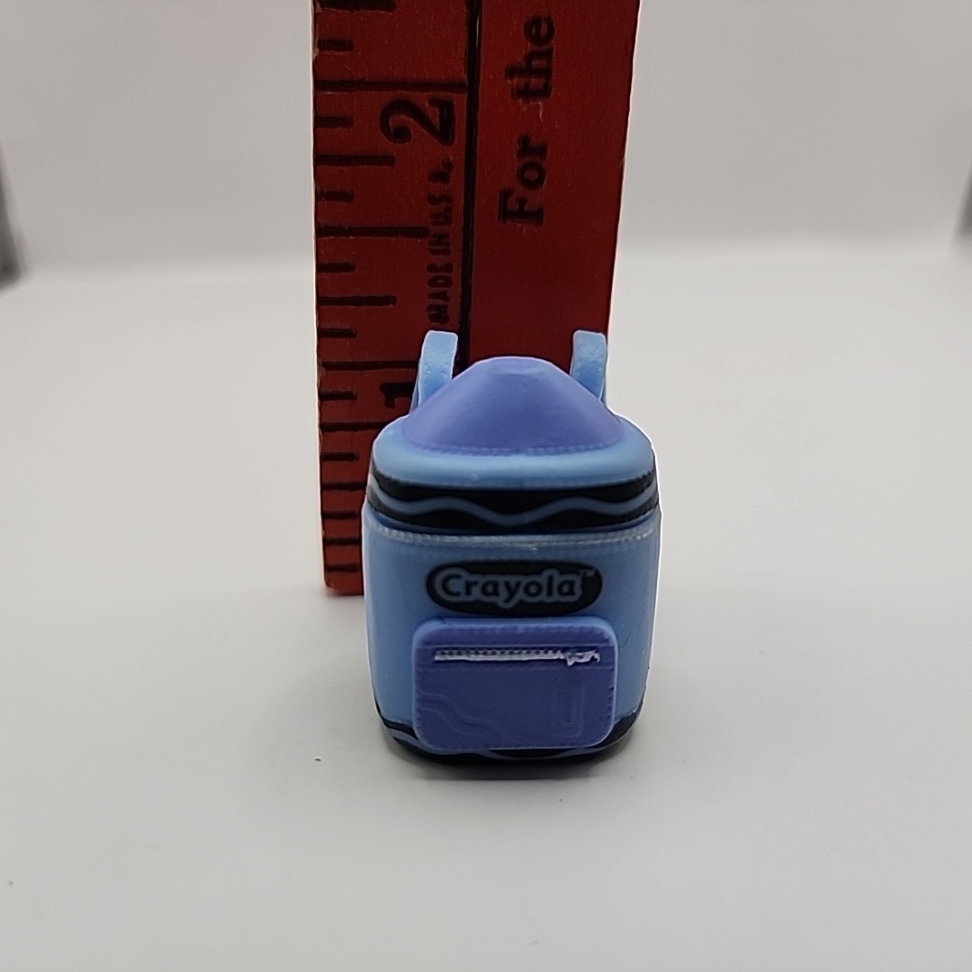 Mini Crayola Backpack Blue Rubber Tik Tok Special Edition