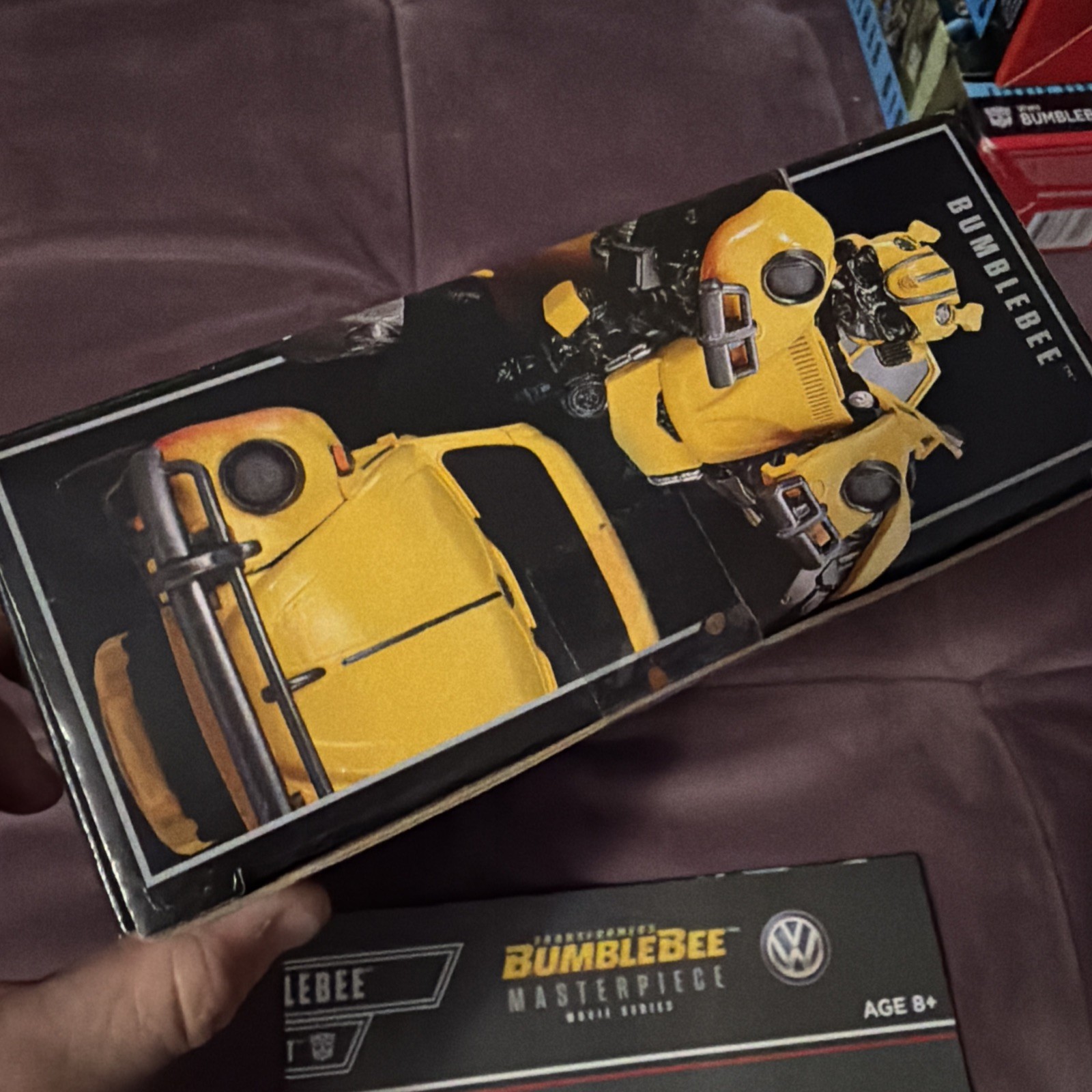 Box & Instructions ONLY Transformers Movie Masterpiece MPM-7 Bumblebee VW Beetle