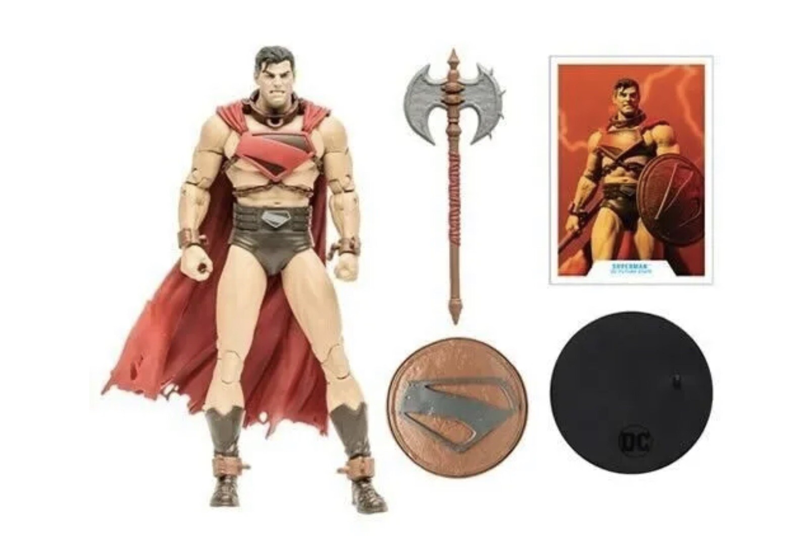 MCFARLANE DC MULTIVERSE FUTURE STATE SUPERMAN 7&Prime; ACTION FIGURE