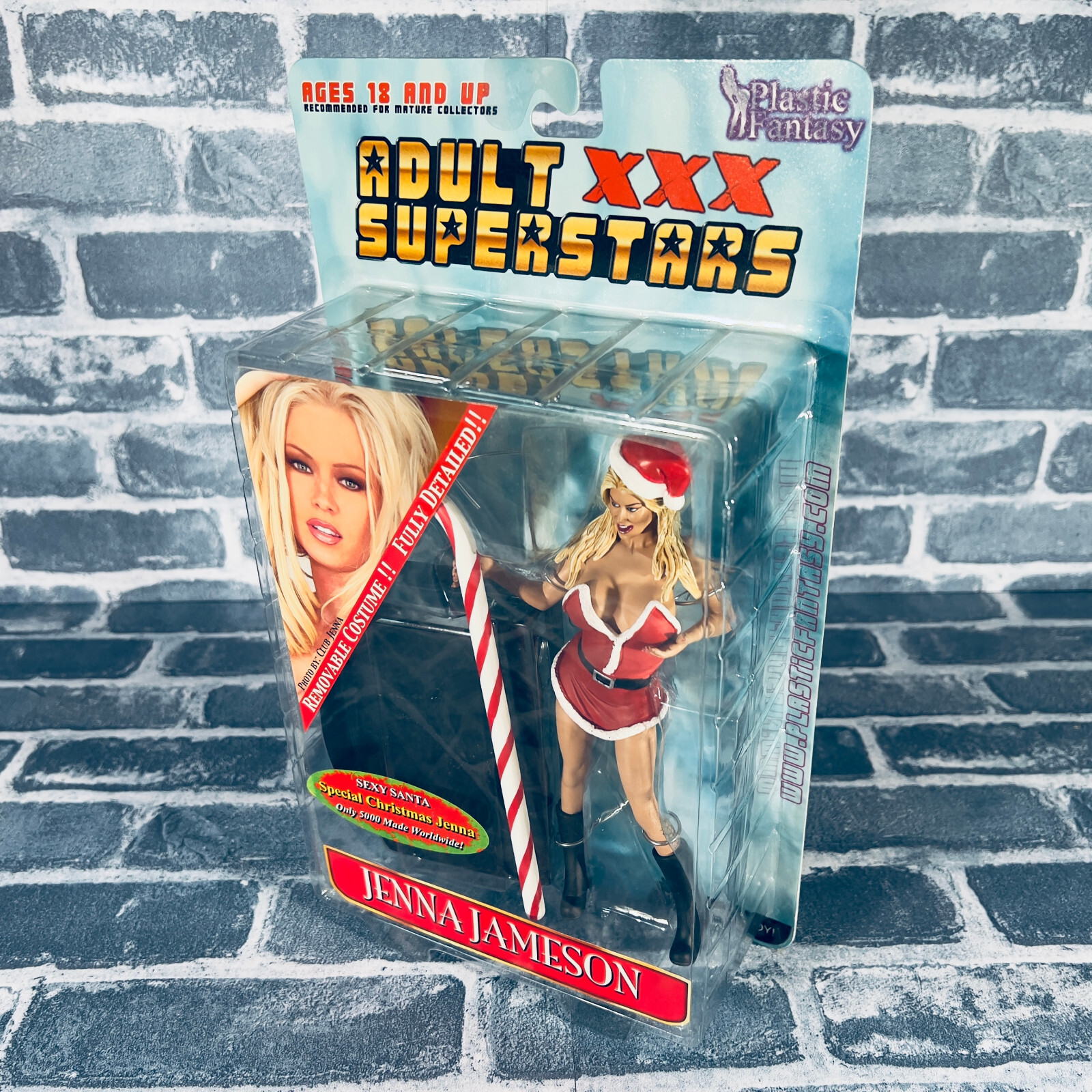 PLASTIC FANTASY ADULT XXX SUPERSTARS SERIES 1 FULL SET with SEXY SANTA VARIANT!!