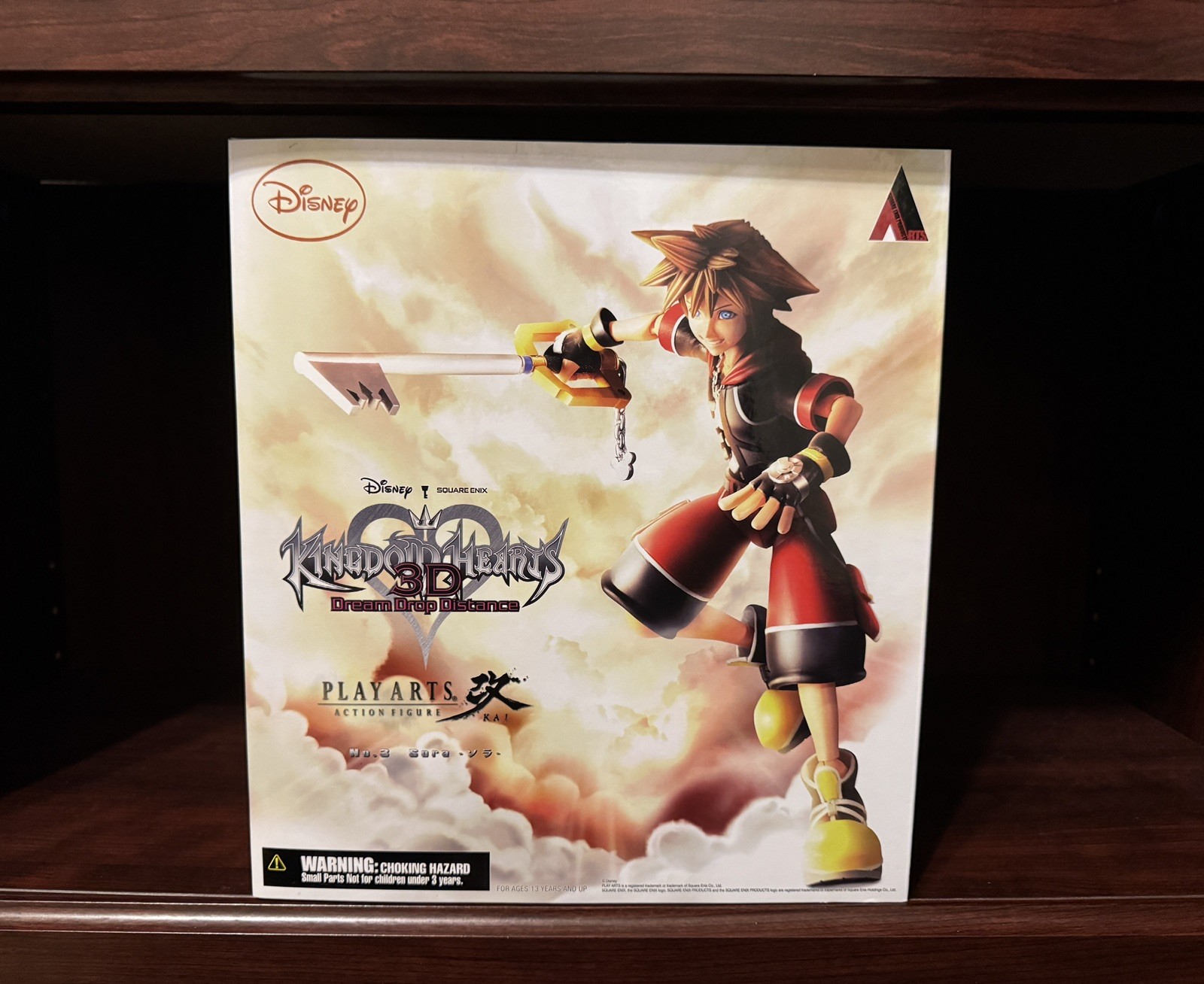 Kingdom Hearts 3D Sora Play Arts Kai PVC Action Figure
