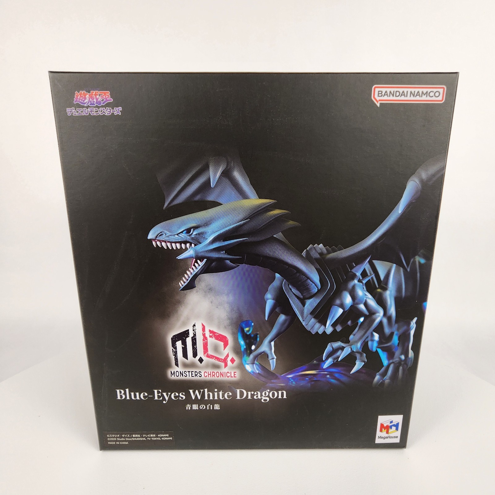 MegaHouse Monsters Chronicle Yu-Gi-Oh! Blue-Eyes White Dragon Figure New Sealed