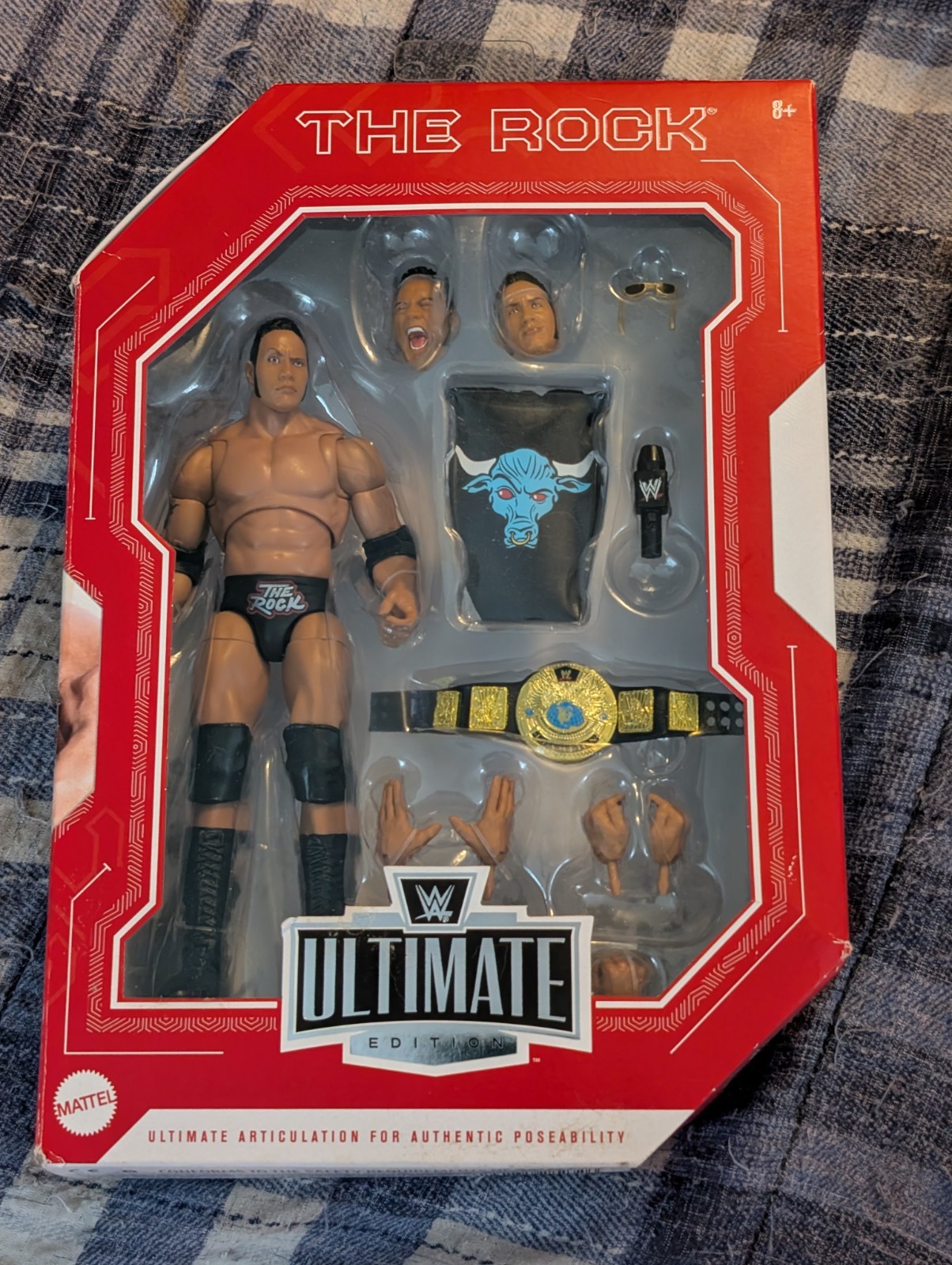 Mattel WWE Ultimate Edition Greatest Hits 2024 The Rock Target Exclusive