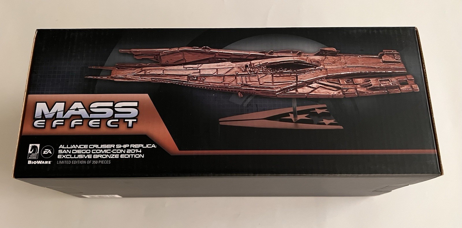 SDCC 2014 Mass Effect Bronze Edition Alliance Cruiser Replica Limited To 350