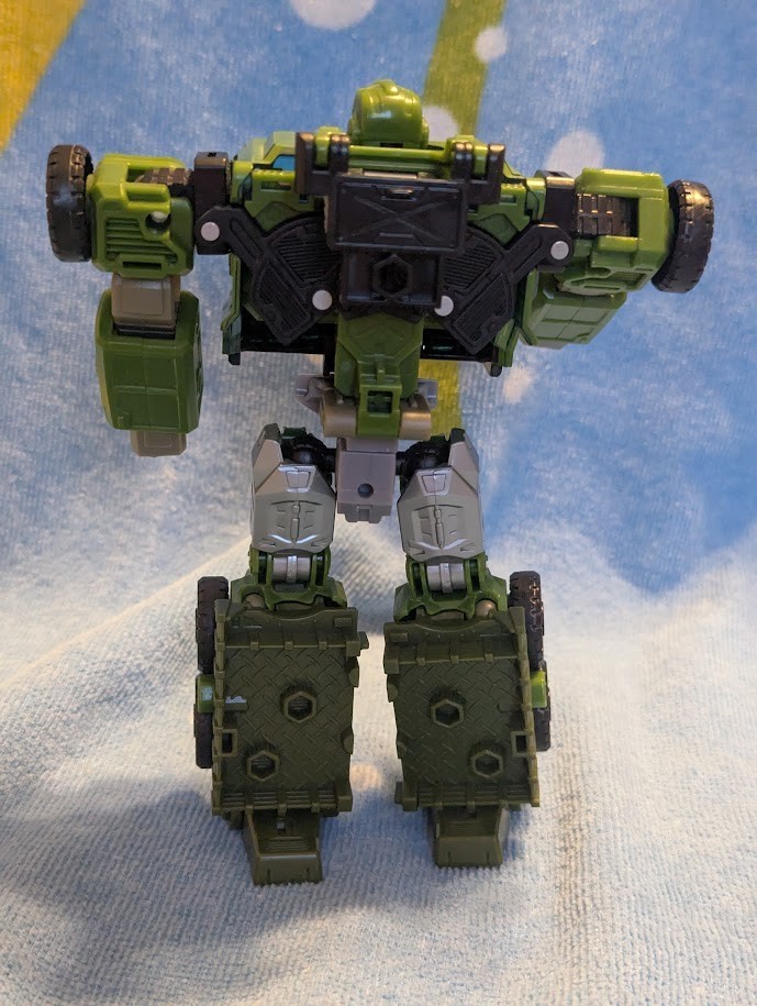 Transformers Legacy Bulkhead Voyager Class Action Figure Hasbro Authentic Works