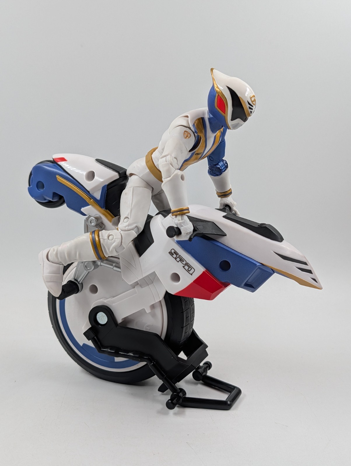 Hasbro Lightning Collection Power Rangers SPD Omega Ranger w Uniforce Cycle