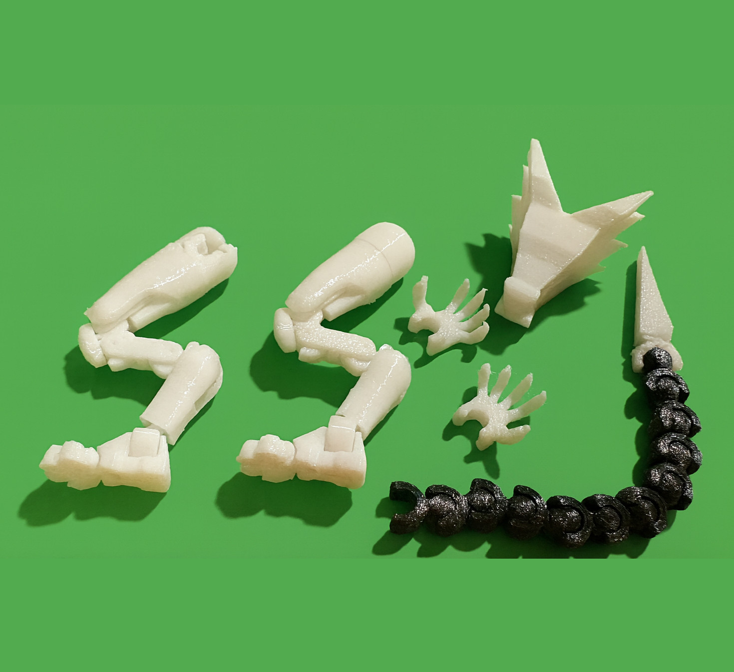 Dragon Parts for Dummy 13 | 3D Printed Action Figure Fantasy Creature Upgrade