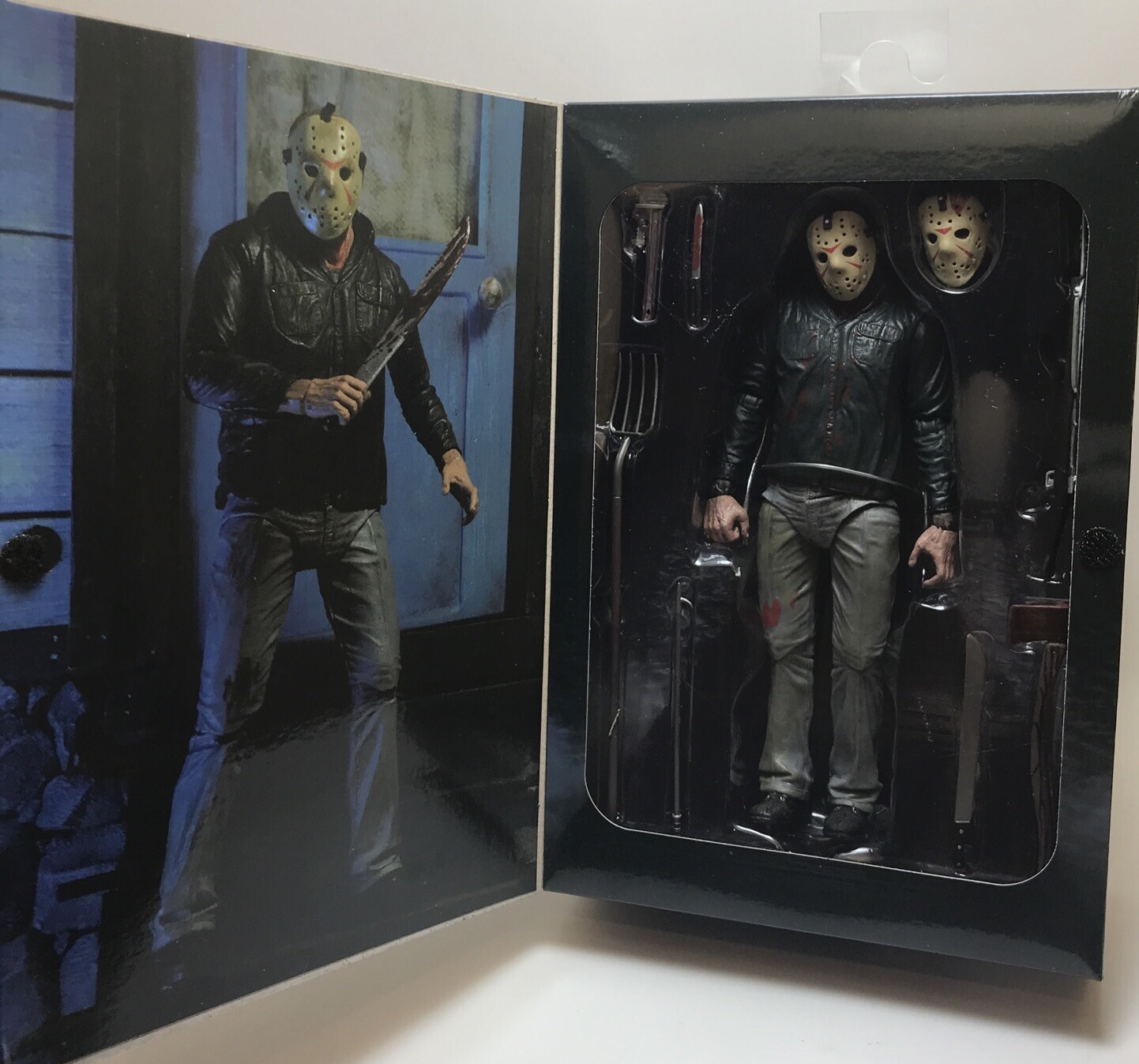 NECA 7&Prime; Action Figure 1:12 Friday the 13th Part III 3D Jason Voorhees Ultimate