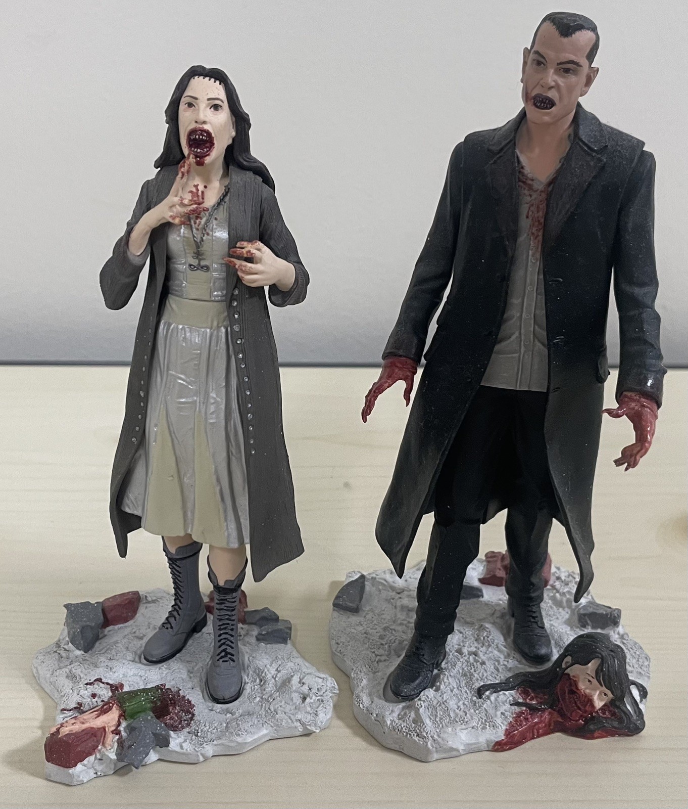 2009 Gentle Giant 30 Days Of Night Marlow + Iris Action Figures Complete Horror