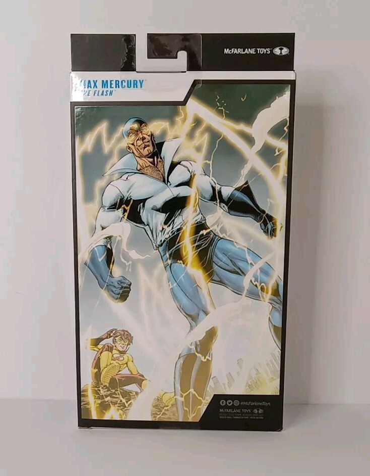 McFarlane DC Max Mercury The Flash Gold Label Exclusive 7&Prime; Action Figure