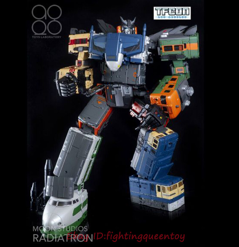 Moon Studio MS 01-06 Raiden Transformation Toys Train troops 6 Model INSTOCK
