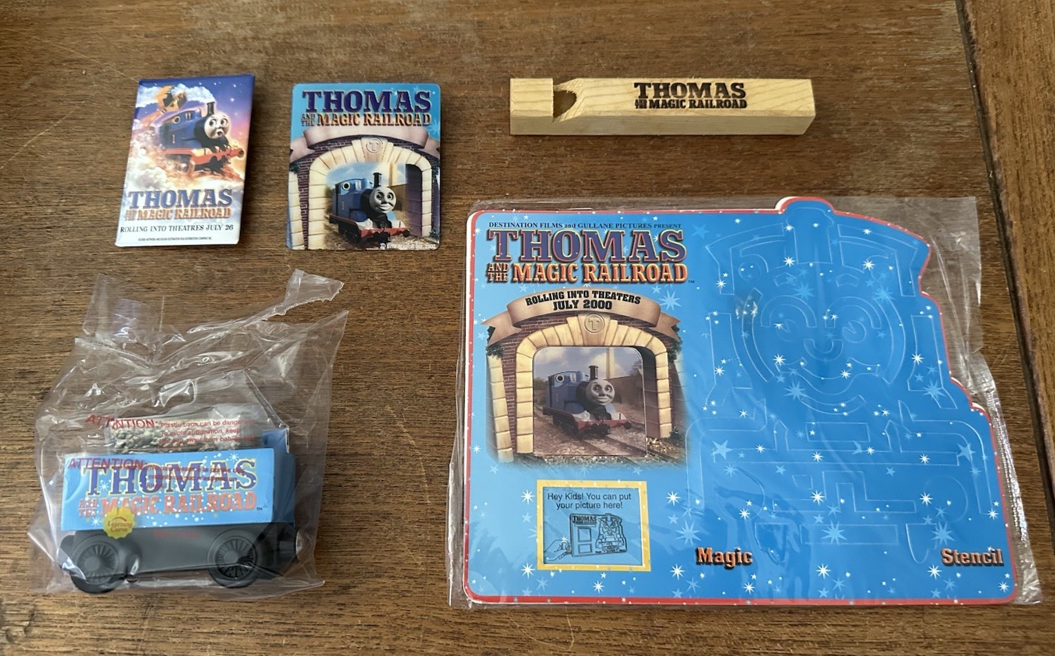 2000 Thomas the Tank Engine Magic Railroad Promotional Items Lot! NEW
