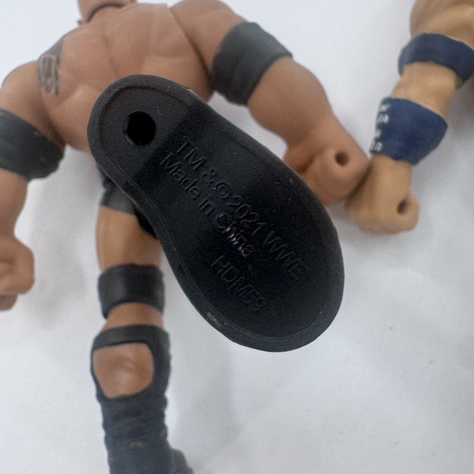 WWE John Cena & The Rock Bend ‘N Bash Action Figure Mattel 2021 Fast Shipping
