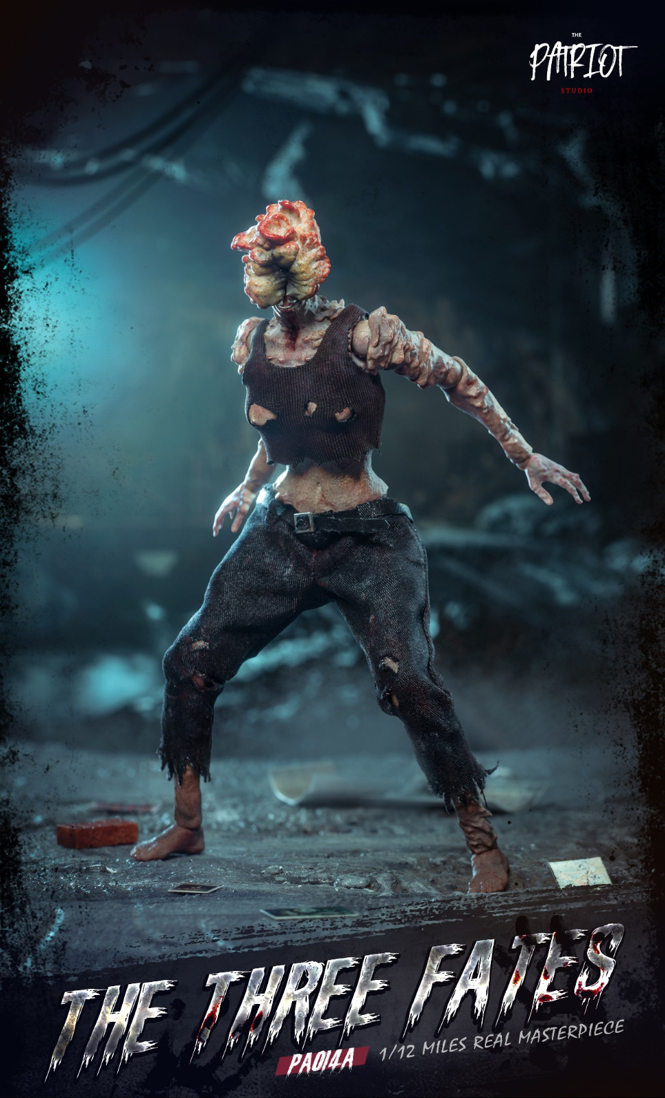 The Patriot Studio 1/12 Scale The Last of US Zombie Female 12&Prime; Action Figures