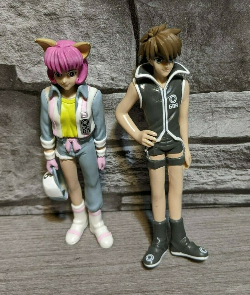 Pilot Candidate Zero & Kizuna Bandai Anime Collection 4&Prime; Figure Set
