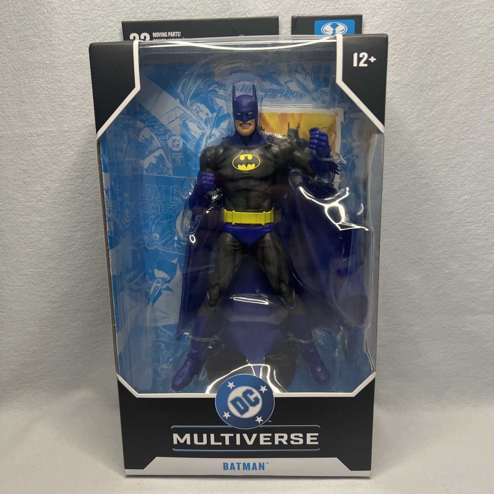 McFarlane DC Multiverse Batman Justice League (Blue/Gray Cloth Cape) . L6