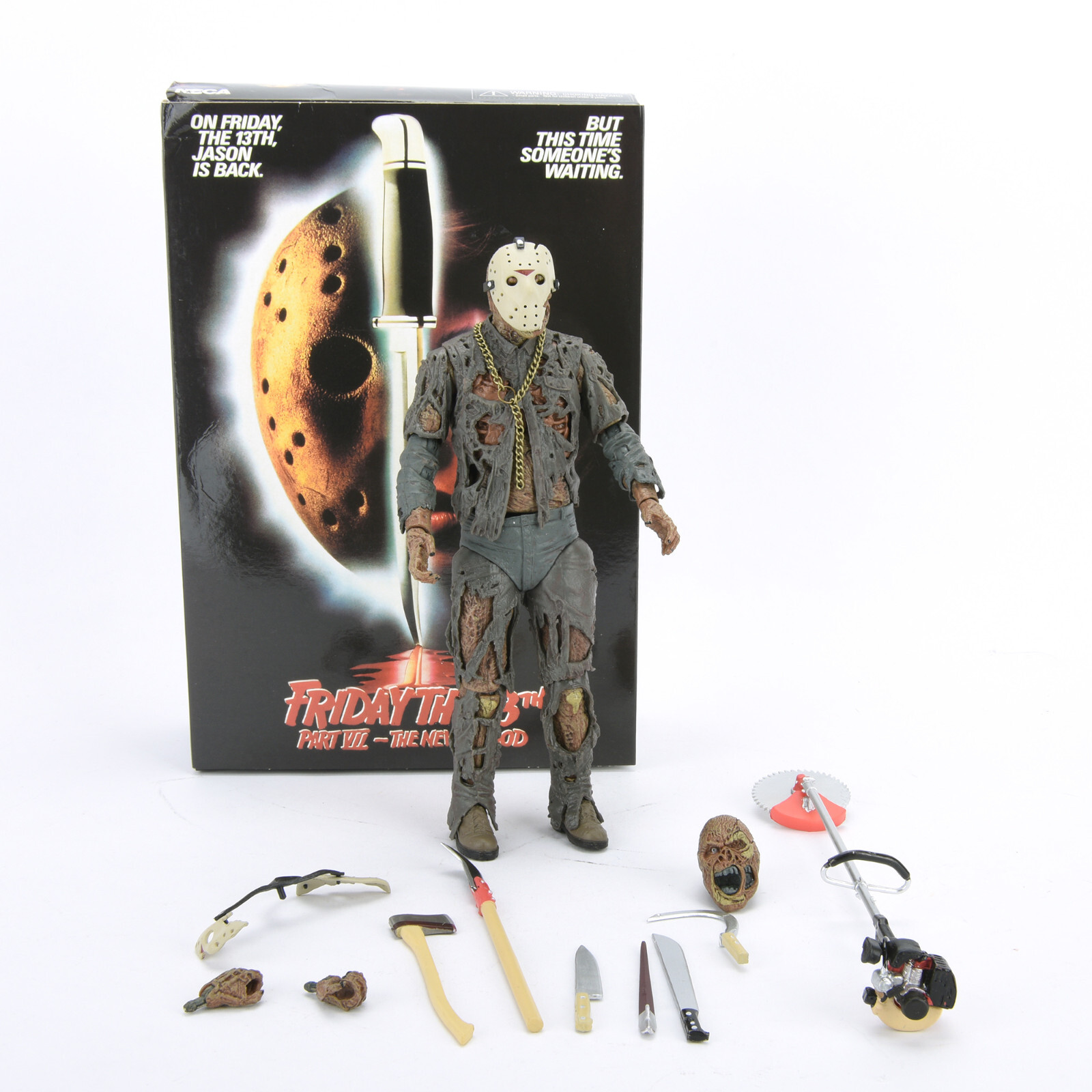 Friday The 13th Jason Voorhees Part VII The New Blood Ultimate 7&Prime; Action Figure