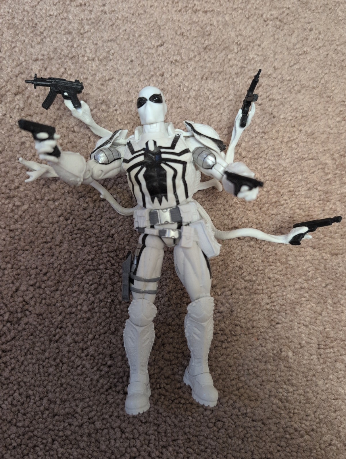 Hasbro Marvel Legends Agent Anti-Venom Action Figure. Great Condition Free Ship