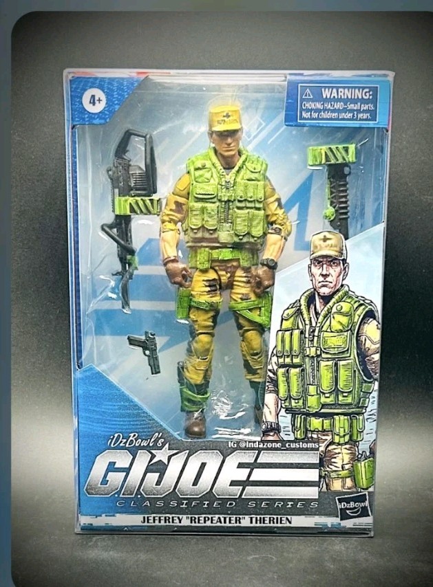 GIJOE CLASSIFIED Custom « Repeater » Collection Box Edition