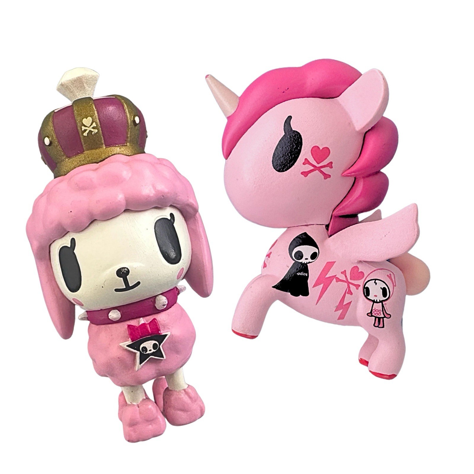Tokidoki Royal Pride Paris & Unicorno Series 1 Bellina Adios Ciao 3&Prime; PVC Lot 2