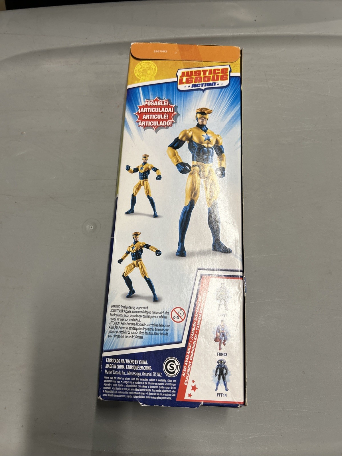 BOOSTER GOLD ( 12&Prime; ) ( 2017 ) DC JUSTICE LEAGUE ACTION FIGURE ( MATTEL )