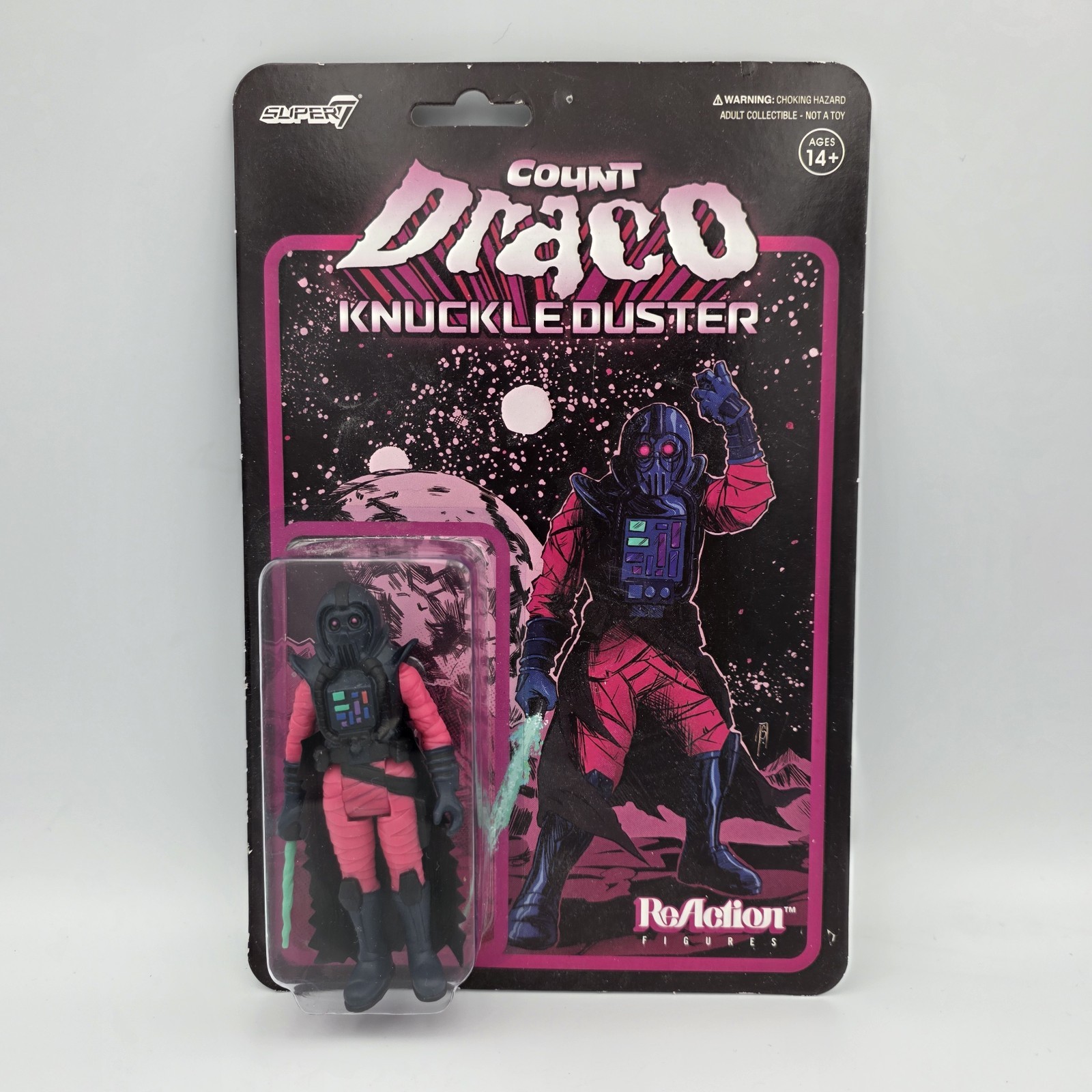 Super7 ReAction NYCC 2020 Exclusive Count Draco Knuckleduster Killer