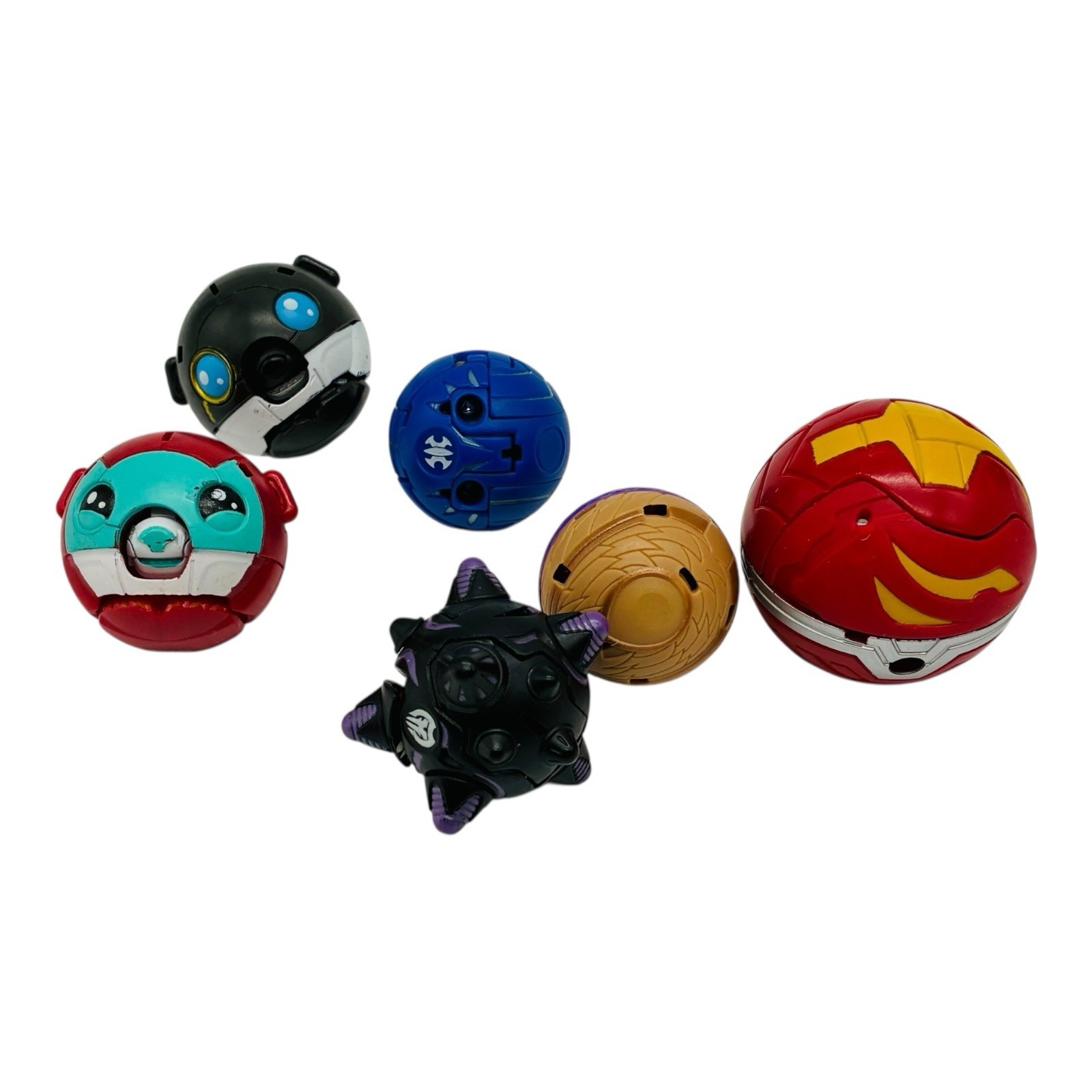 Bakugan Battle Brawlers Figure Lot Tested Working Mixed Characters