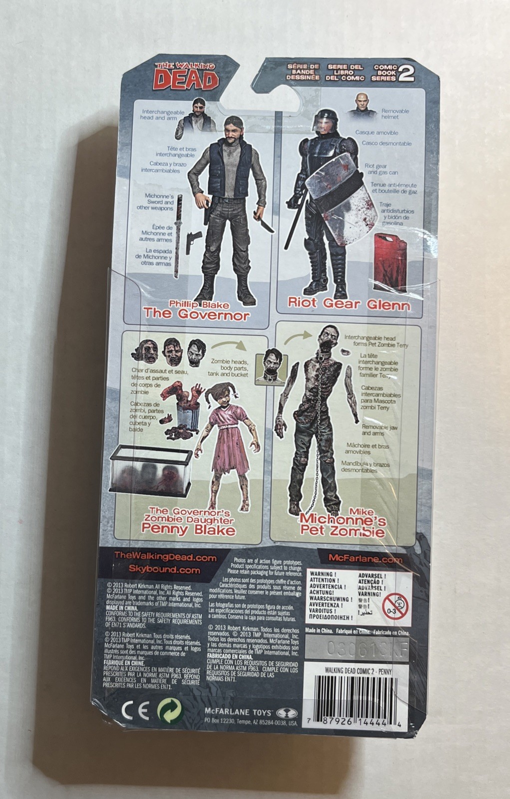 McFarlane Toys the Walking Dead Comic Book Series 2 Penny Blake Skybound Sealed