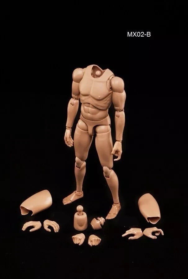 1/6 Scale MX02-B 12&Prime; Action Figure Body – Ships From United States! PLEASE READ
