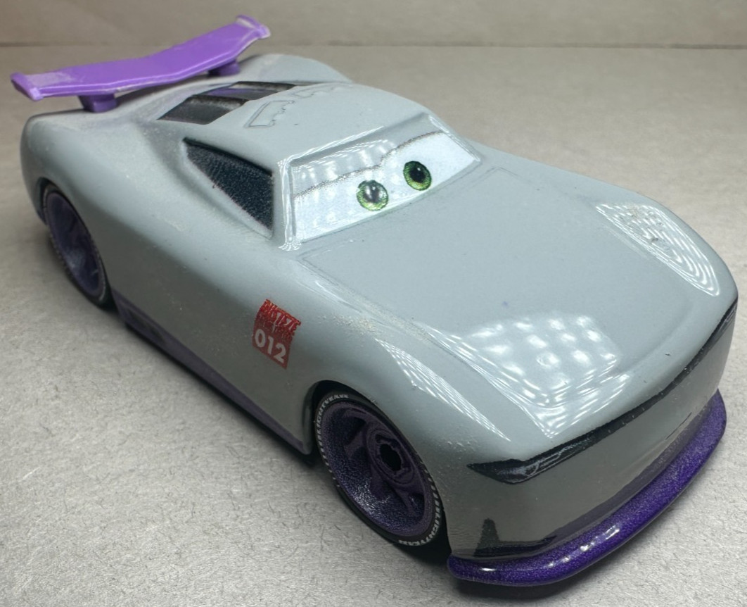 Mattel Disney Pixar Cars 3 Kurt Purple Rust-Eze Racing Center Trainee Diecast