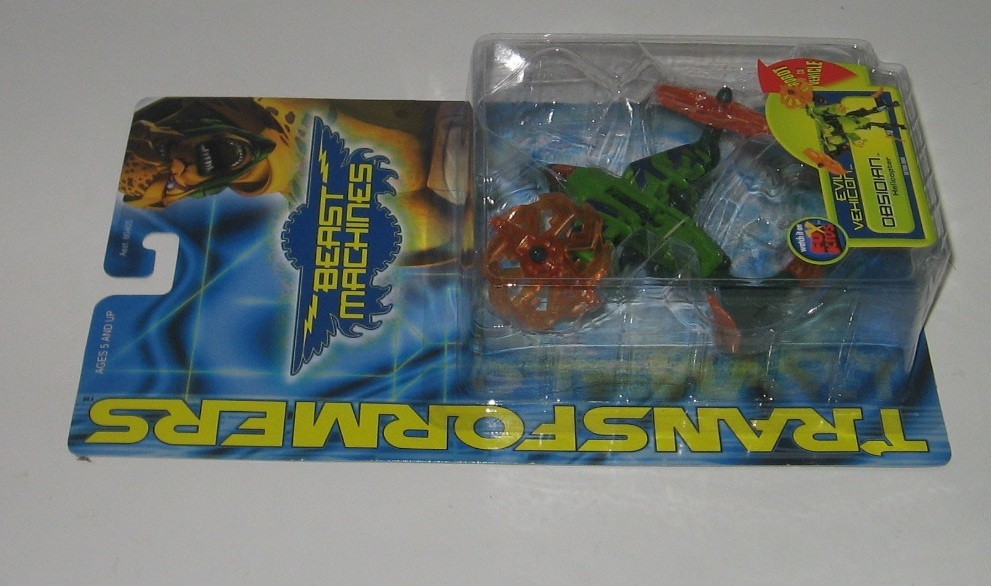 OBSIDIAN Transformers Beast Machines MOC Hasbro Basic wars EVIL VEHICON