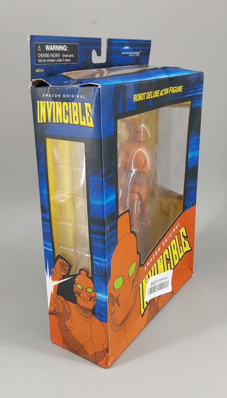 Robot Deluxe Action Figure Invincible Amazon Diamond Select 2022 *DAMAGED BOX*