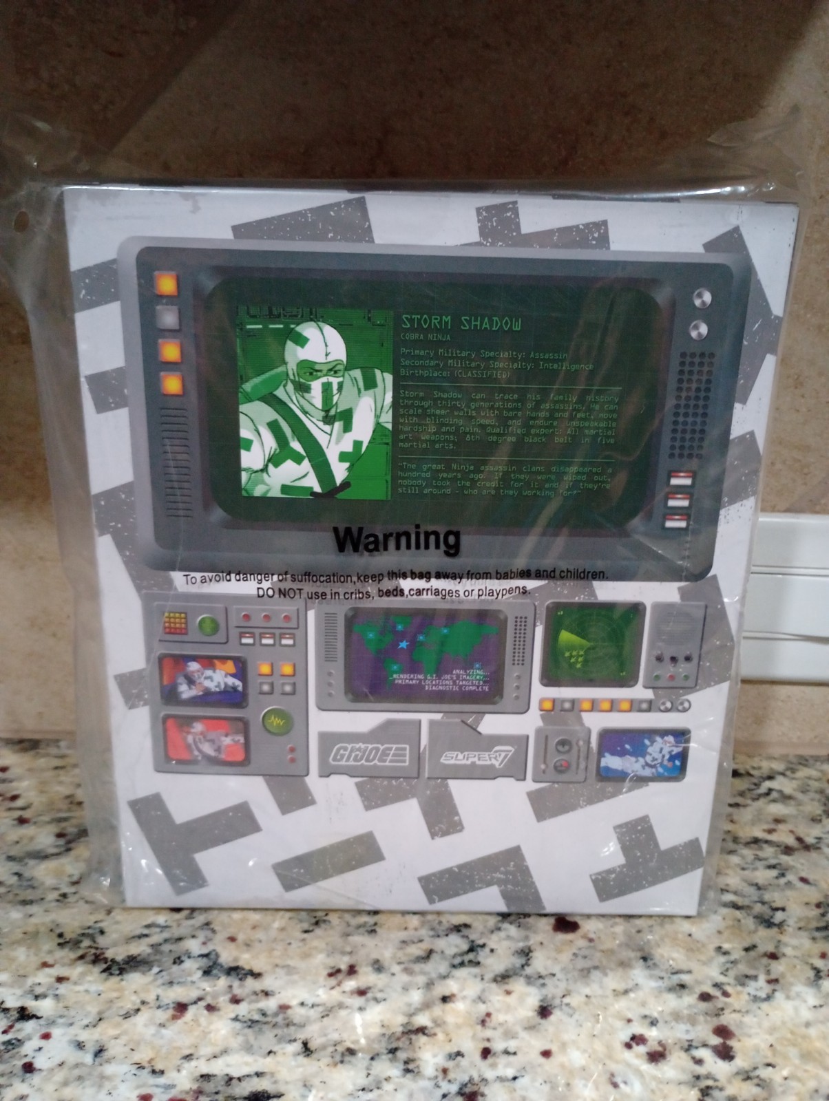Super7 ULTIMATES GI JOE: STORM SHADOW CAMOUFLAGE V2 – 25TH ANNIVERSARY EXCLUSIVE
