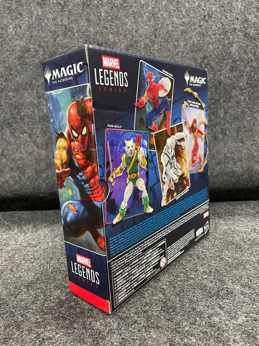HASBRO Marvel Legends Magic The Gathering Battle Damaged Spider-Man Figure