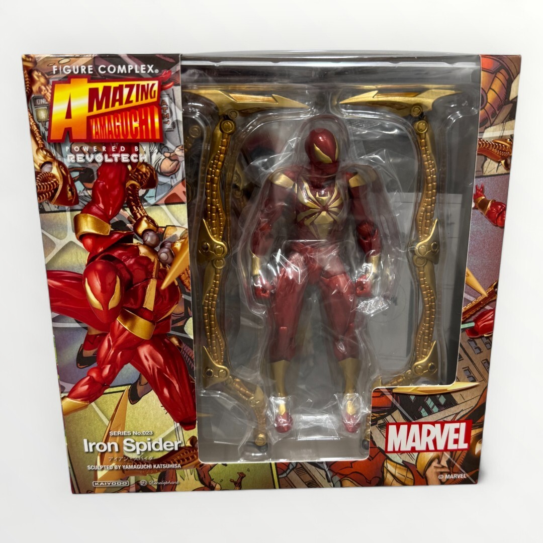 Kaiyodo AMAZING YAMAGUCHI Iron Spider 160mm Figure figurecomplex Goods JP