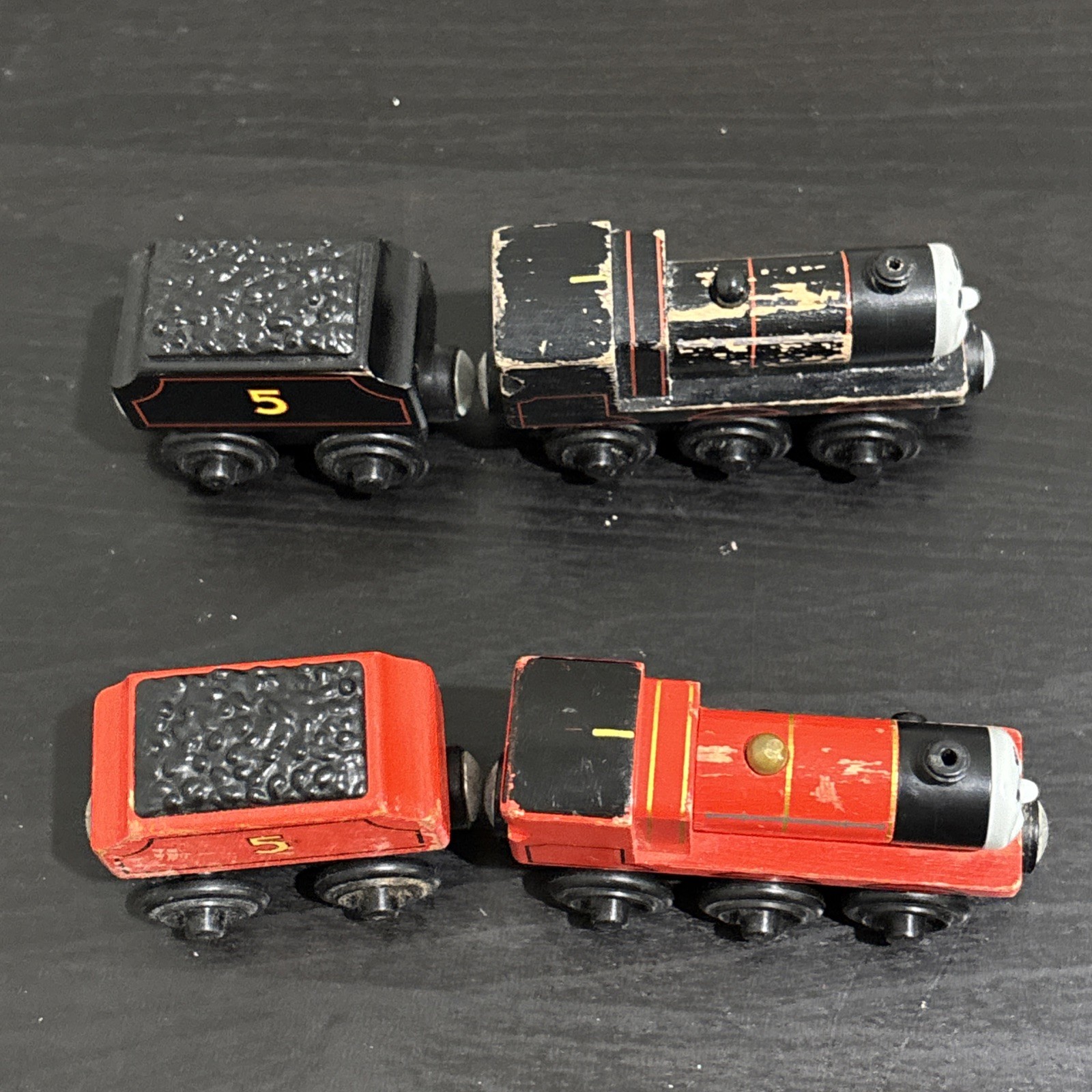 Thomas & Friends Introducing James and James With Tender Wooden Railway Trains