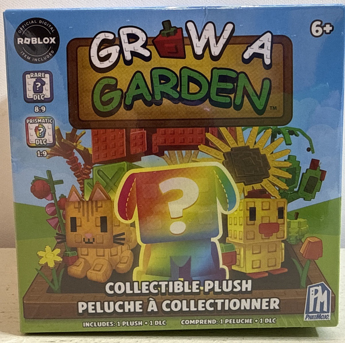 NEW Grow A Garden 4&Prime; Mystery Collectable Plush Toy & Code SEALED