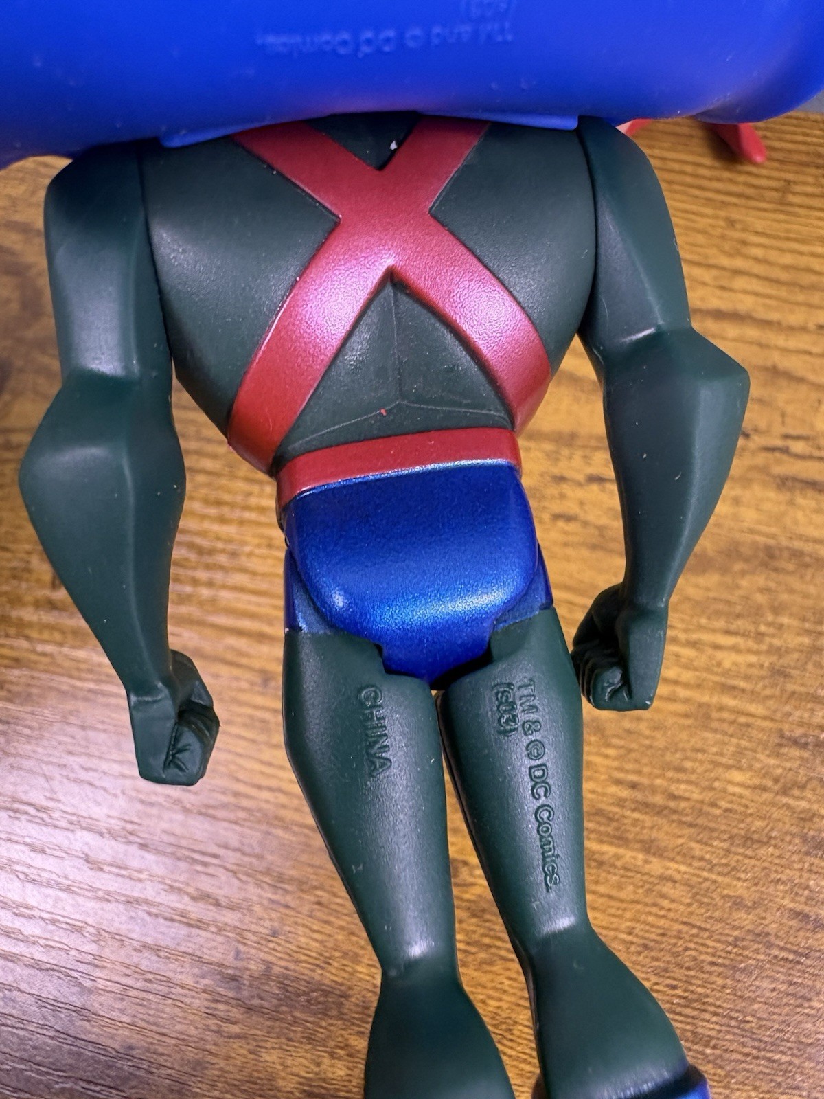 2004 DC Justice League Unlimited 3-Pack Superman Booster Gold Martian Manhunter