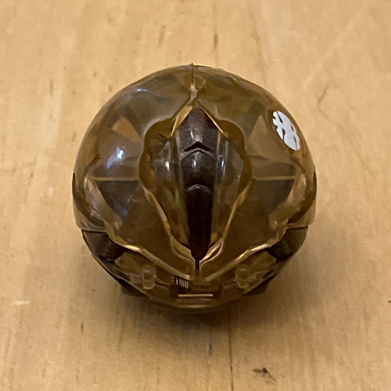 Bakugan Gundalian Invaders Translucent Subterra Rubanoid 800g Vintage