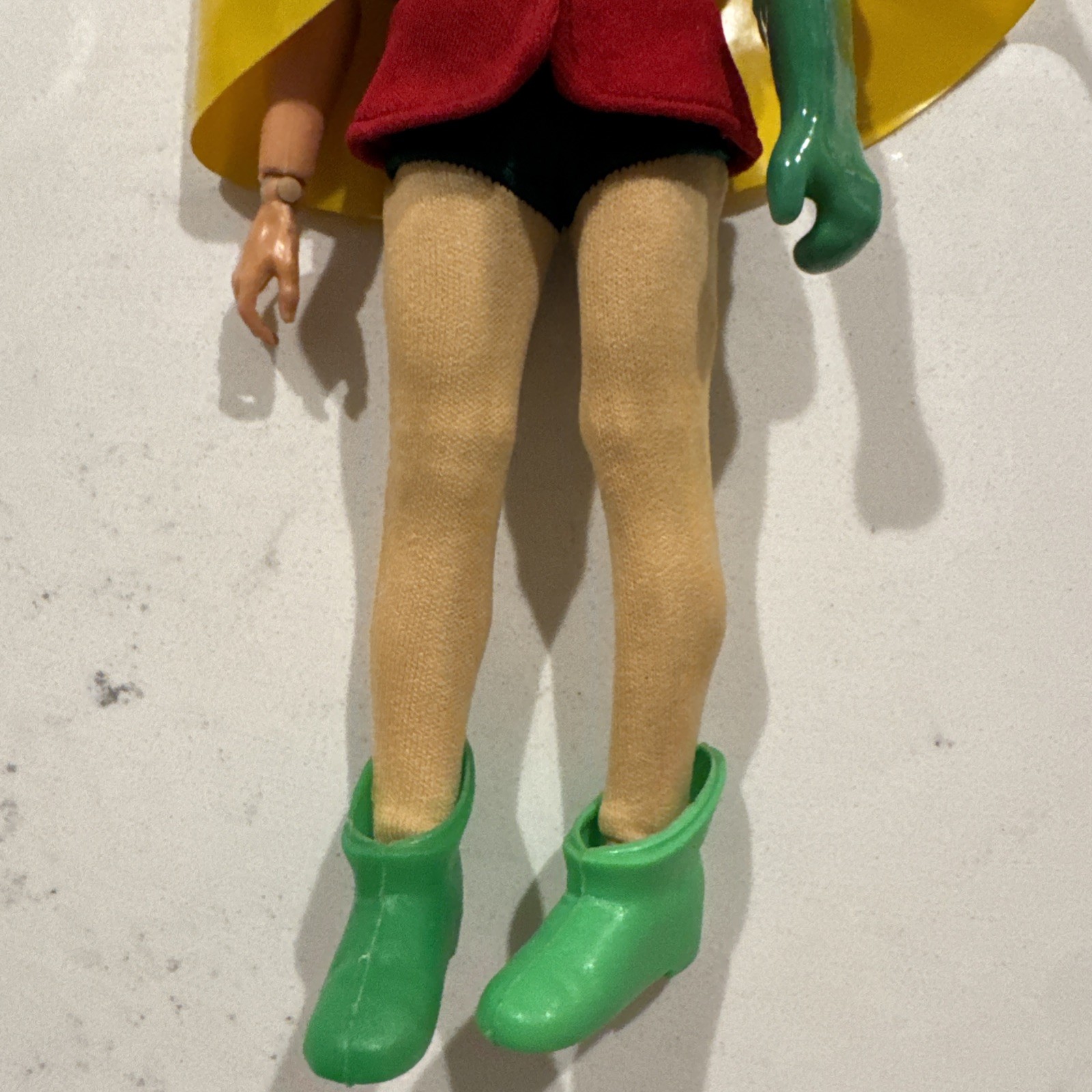 RARE VINTAGE IDEAL CAPTAIN ACTION BOY FIGURE & ROBIN COSTUME ACCESSORIES 1967
