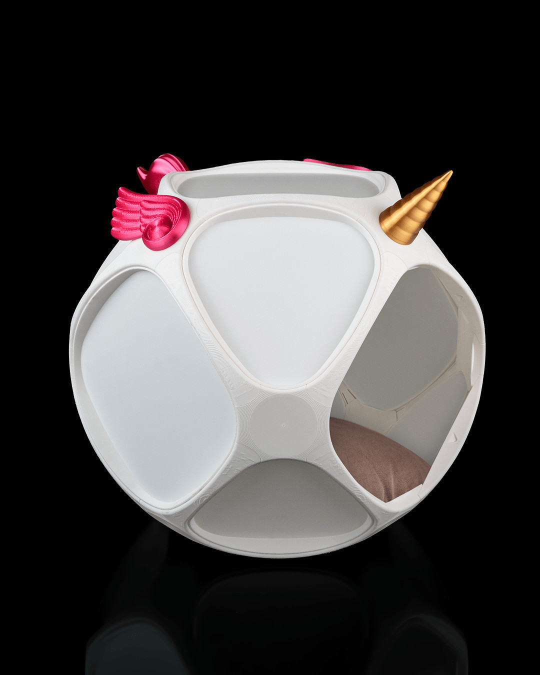 Magic Unicorn Pet Pod – 3D Printed Unicorn-Themed Pet House | Fantasy Indoor