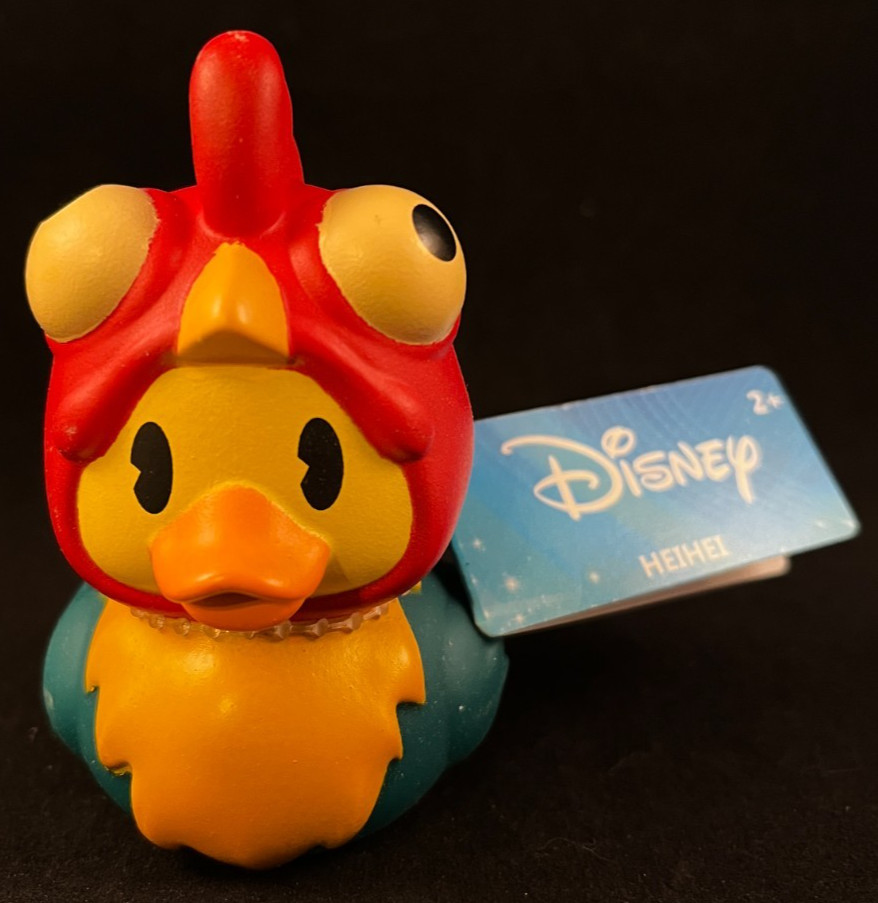 Disney – Hei Hei – Moana – Rubber Duck – Approx 3&Prime; High – Duckalooz