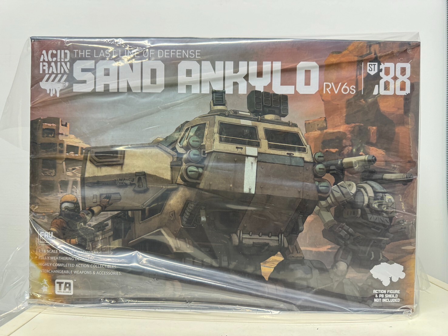 12759 TA Toys Alliance Acid Rain FAV-A103 Sand Ankylo RV6s 3.75 1/18