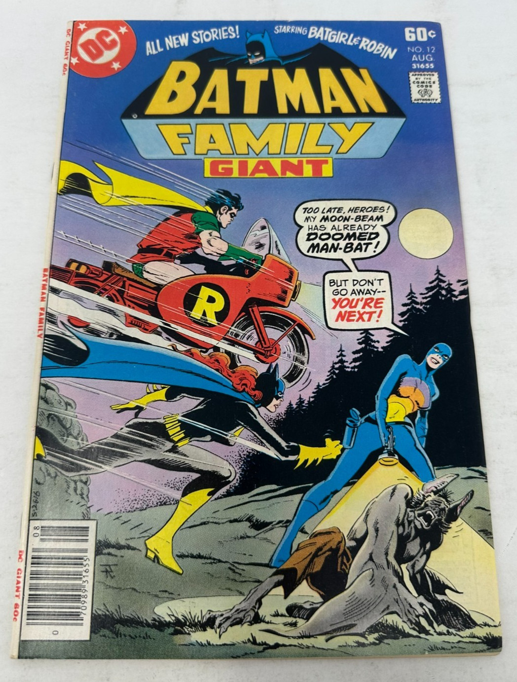 Batman Family 12 DC Comics 1977 Bob Rozakis Jose Delbo [VF]